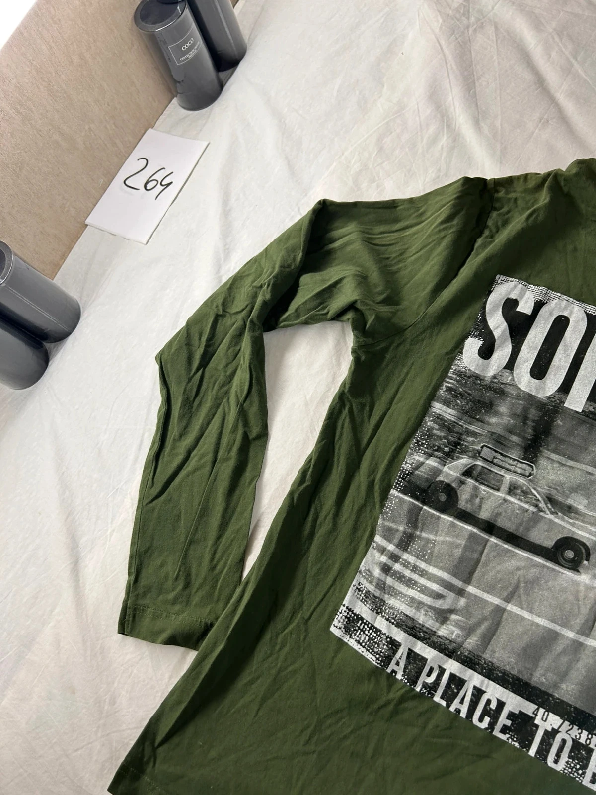 Groen geprint San Francisco T-shirt met lange mouwen maat M – photo 7